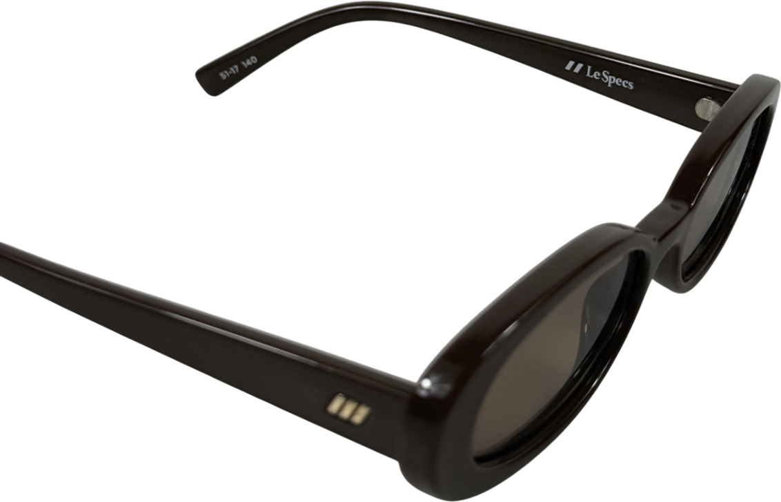 Le Specs Brown Outta Love Sunglasses Cocoa