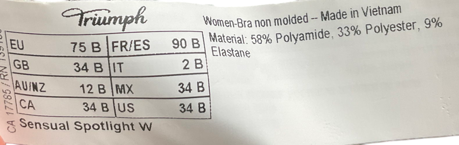 Triumph Purple Sensual Spotlight UK 10