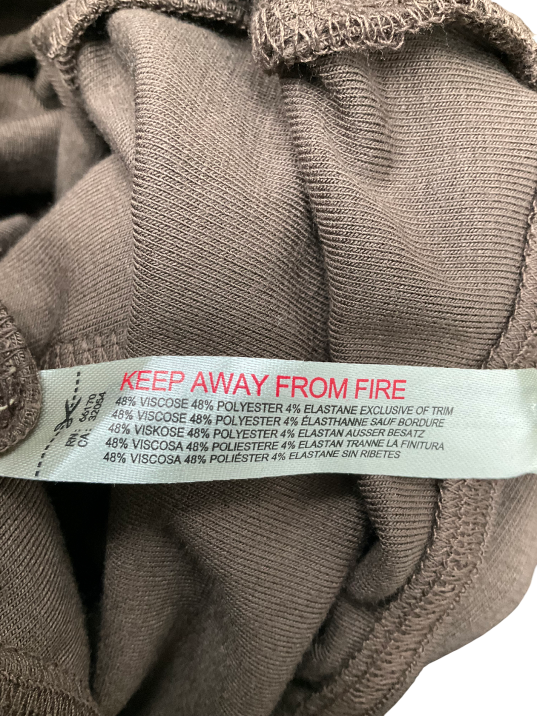 Free People Brown Halterneck Jersey Jumpsuit UK XS