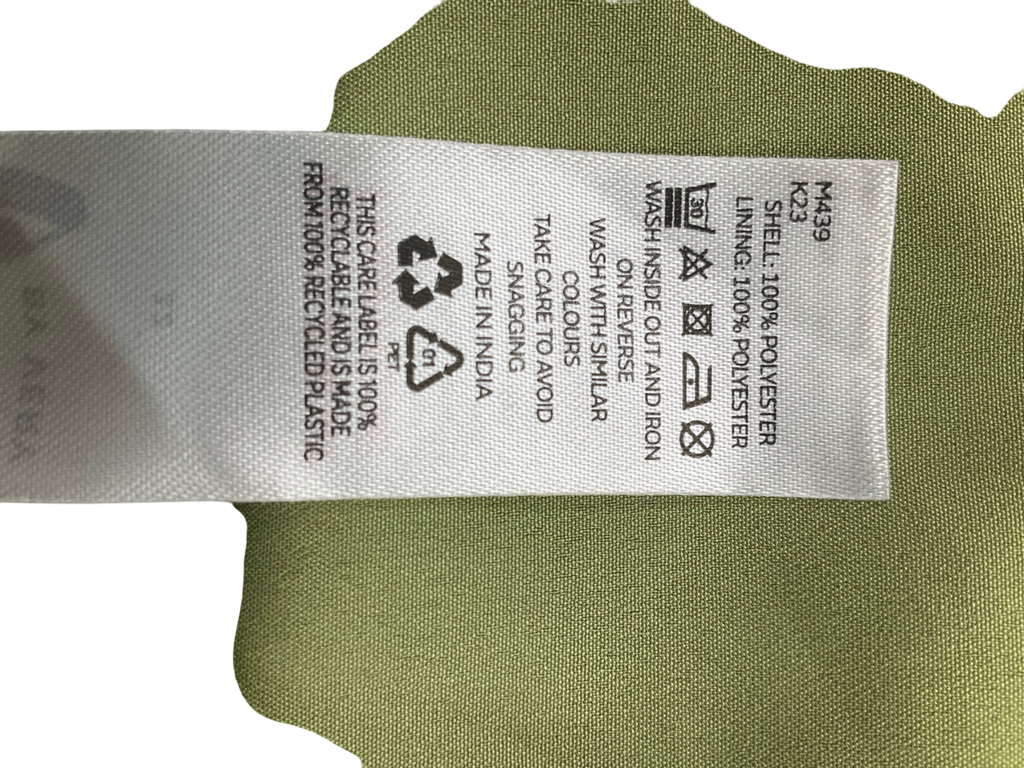 Very Green Sheer Blouse UK 12