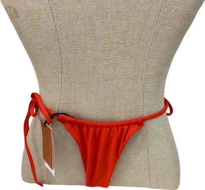 Mango Red Brazilian Swimwear Bottoms S