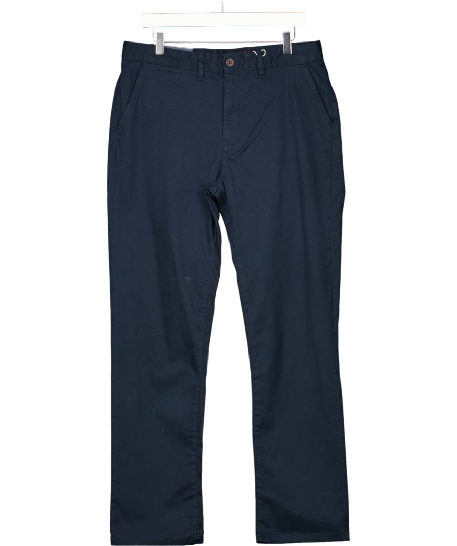 Crew Clothing Blue Straight Chino W34