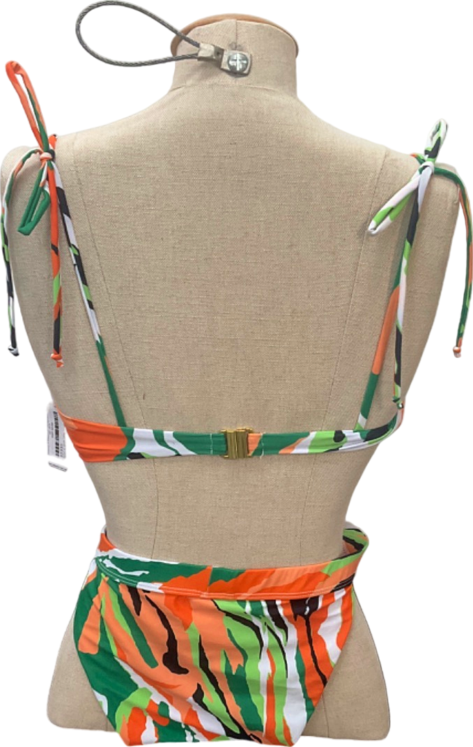 MISSPAP Multicolour X MissJoslin Bikini Set UK 8