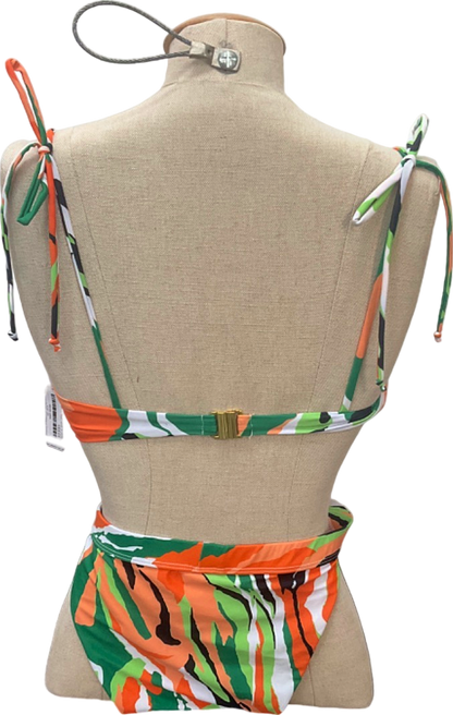 MISSPAP Multicolour X MissJoslin Bikini Set UK 8