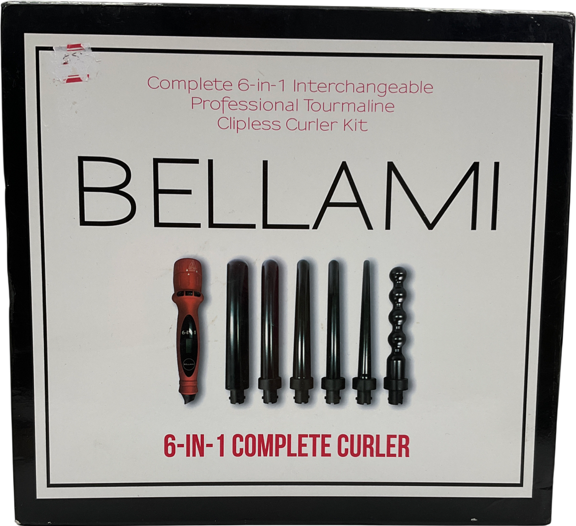 bellami 6 In 1 Tourmaline Curlers One size