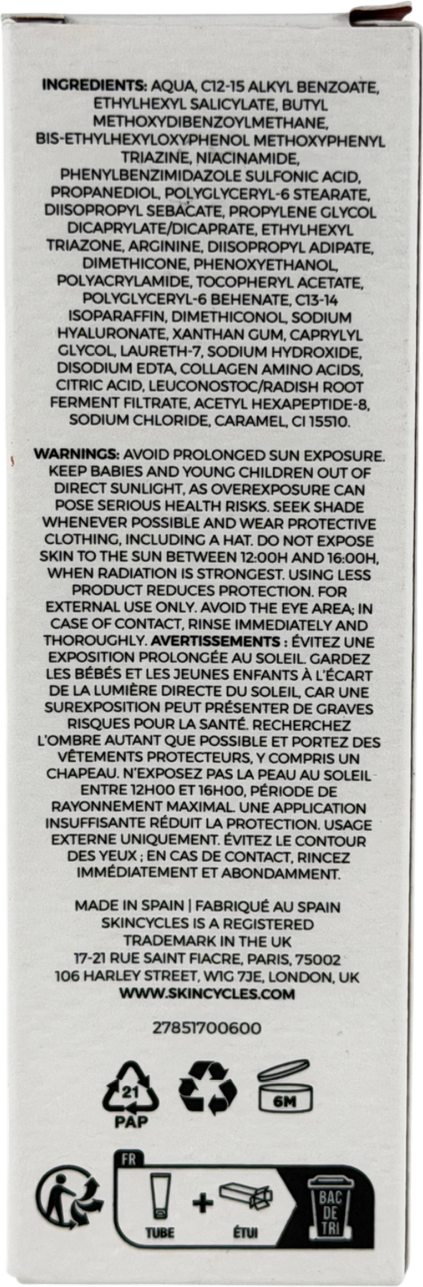 SKIN CYCLES Lumina Body Shield Sunscreen 50ml