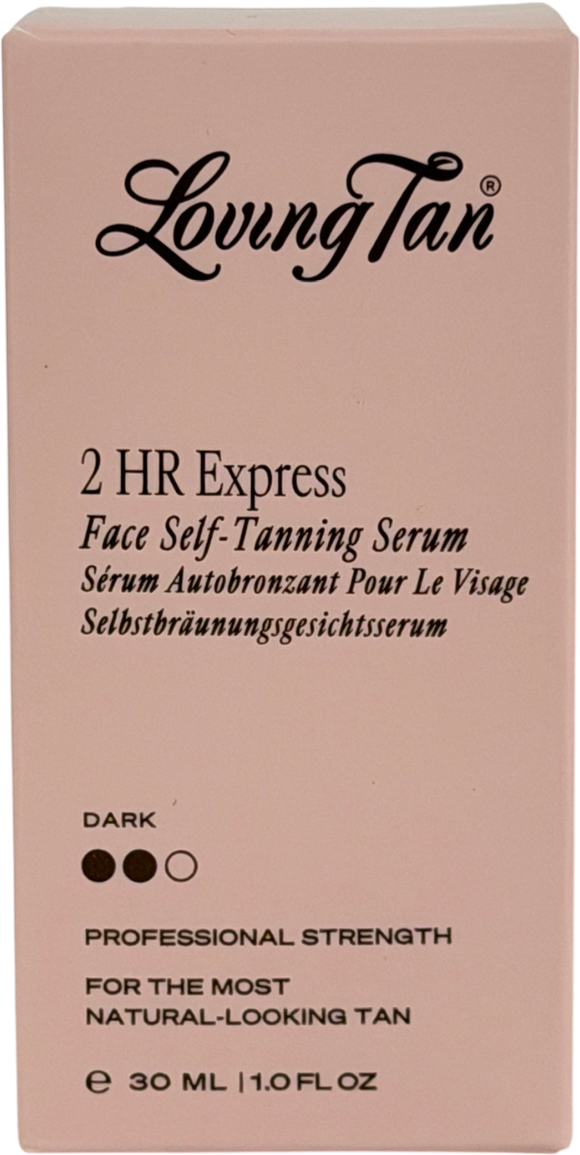Loving tan 2 Hour Express Face Tanning Serum Dark 30ml