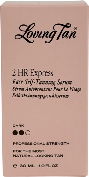 Loving tan 2 Hour Express Face Tanning Serum Dark 30ml