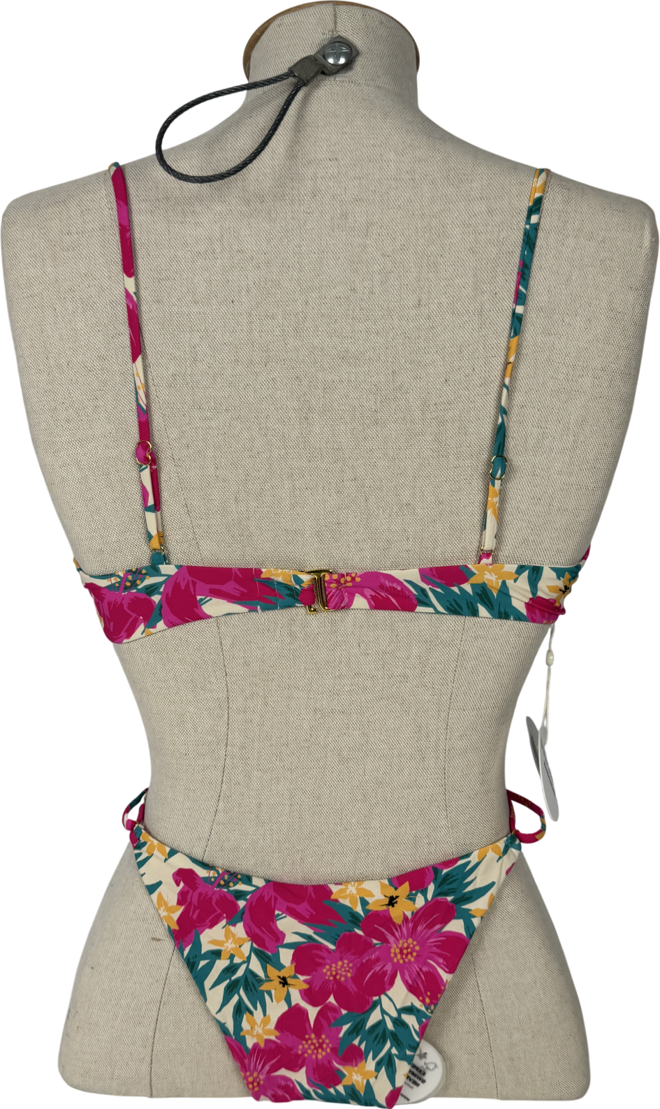Wild Lovers Multicoloured Ohana Floral Print Bikini Set UK S