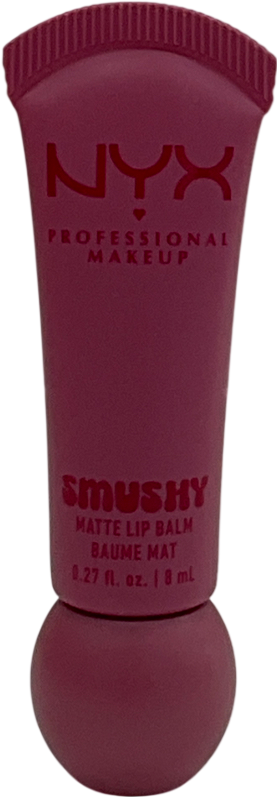 NYX Smushy, Matte Lip Balm, Soft Diffused Colour Squeeze N Sizzle 8ml