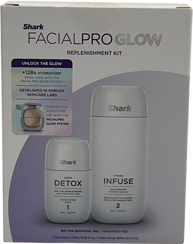 shark Facialpro Glow Detox + Hydrate Replenishment Set One size