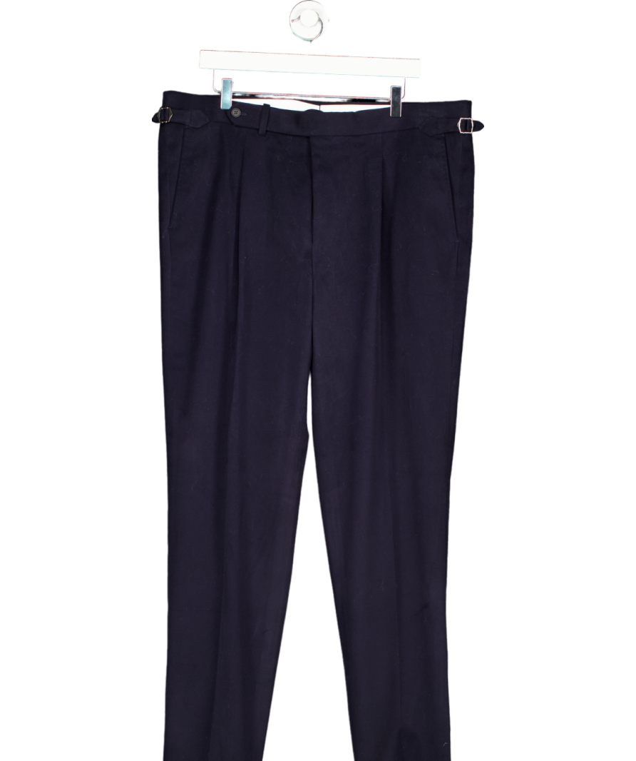 Suitsupply Blue Vigo Zc Tapered Trousers W42