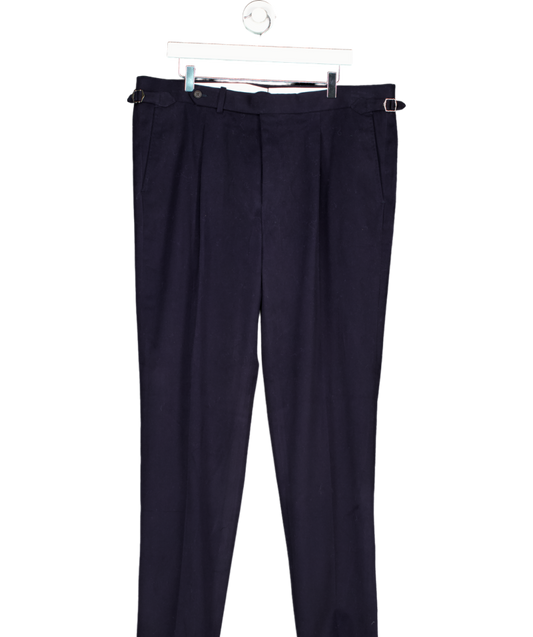 Suitsupply Blue Vigo Zc Tapered Trousers W42