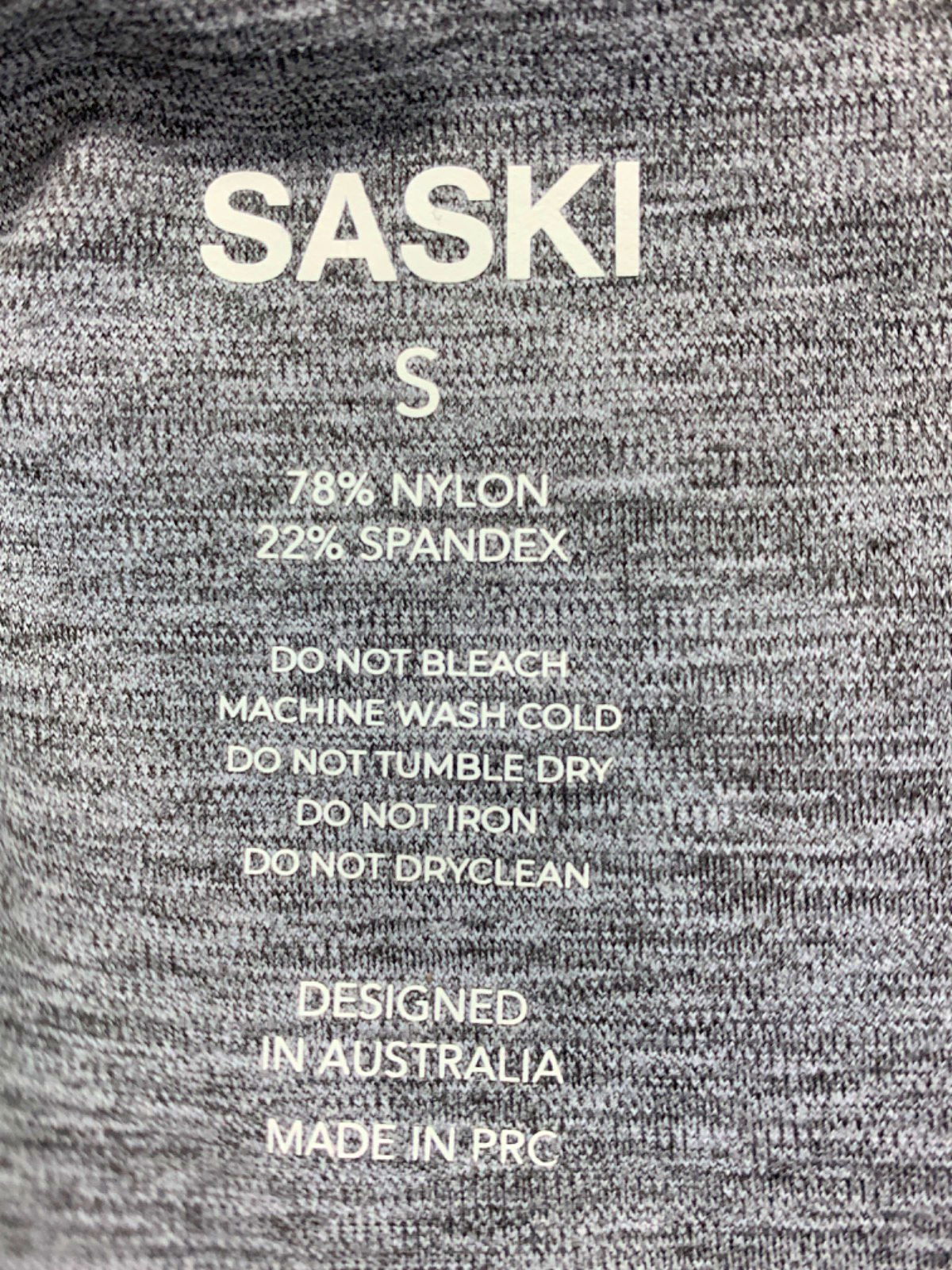 Saski Grey Leggings UK S