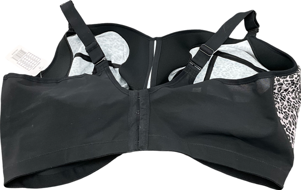 Goddess Grey Celeste Wire Free Animal Print UK 46H