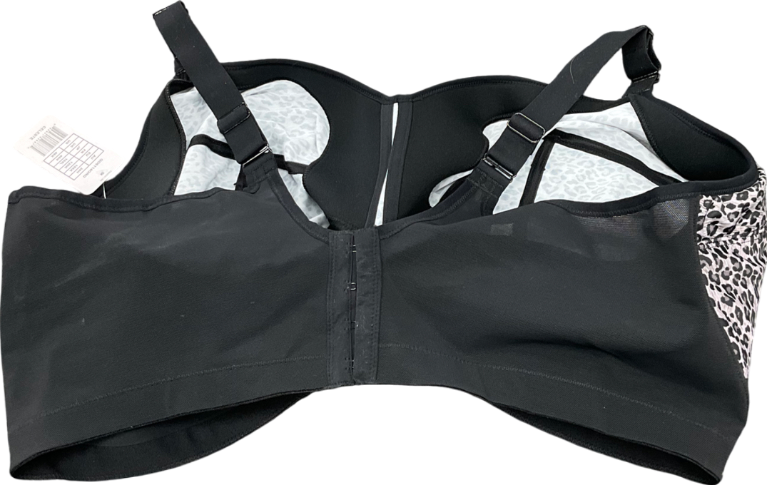 Goddess Grey Celeste Wire Free Animal Print UK 46H