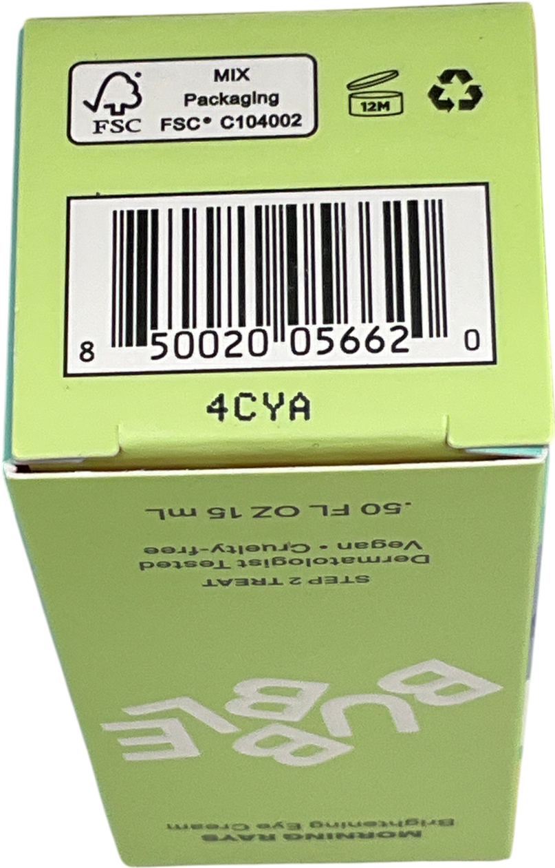 bubble Morning Rays Brightening Eye Cream 15ml
