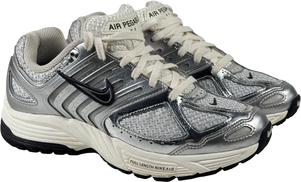 NIKE Metallic Air Pegasus 2k5 Chrome UK 4 EU 37