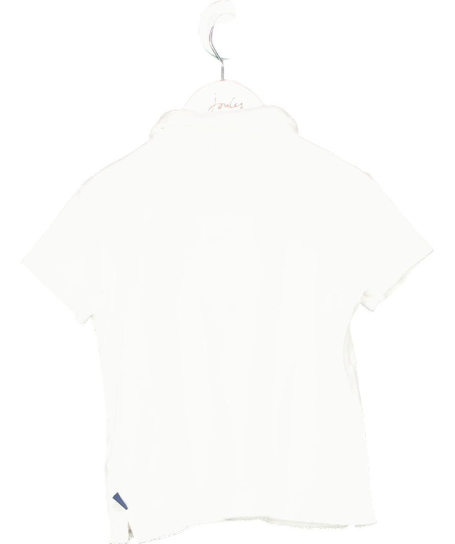 Vilebrequin White Towelling Polo Shirt 6 Years