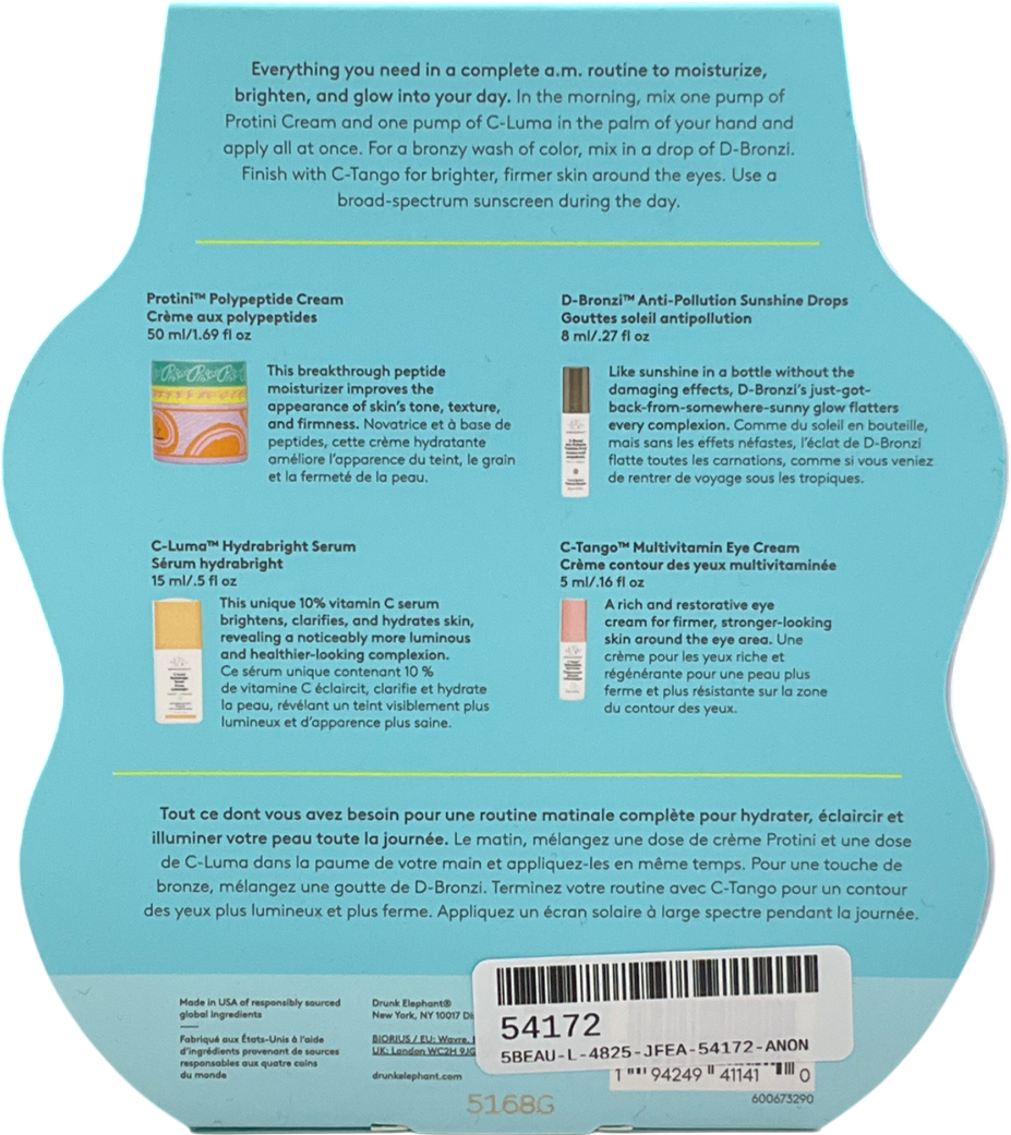 Drunk Elephant Skin Products Day Kit