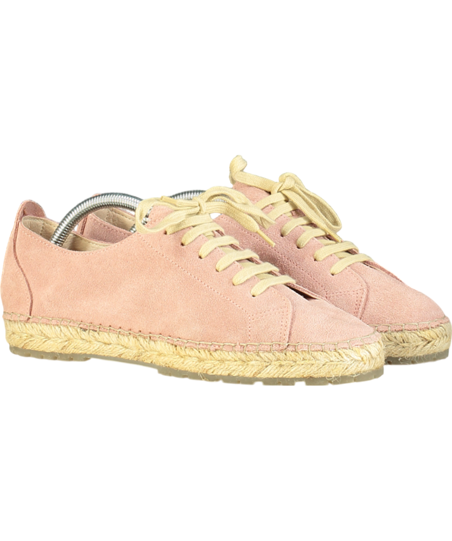 Kenneth Cole Pink Lace Espadrille Trainer UK 8 EU 41 👠