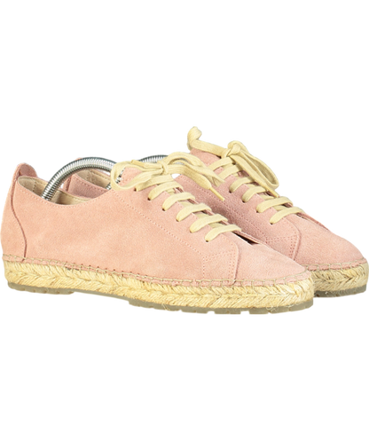 Kenneth Cole Pink Lace Espadrille Trainer UK 8 EU 41 👠