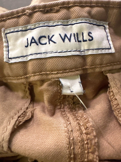 Jack Wills Beige Cargo Shorts UK L