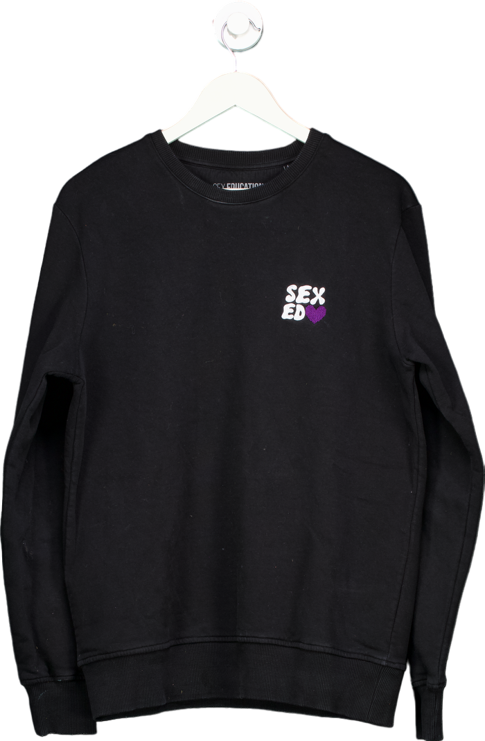 Sex Education Black Crewneck Sweatshirt UK L