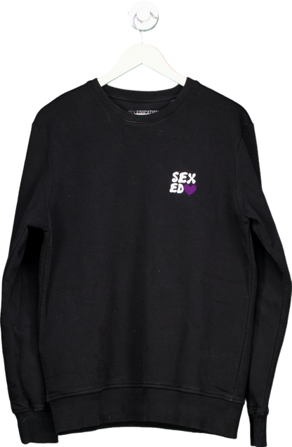 Sex Education Black Crewneck Sweatshirt UK L