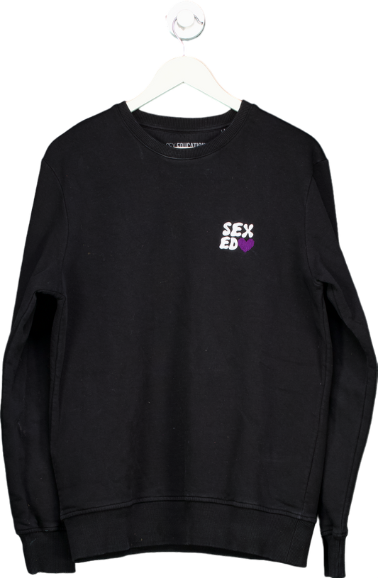 Sex Education Black Crewneck Sweatshirt UK L