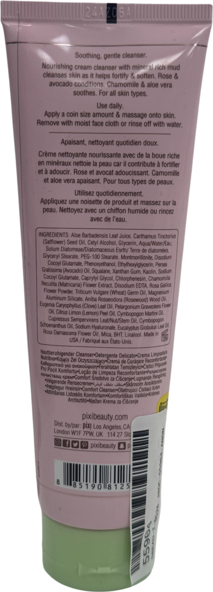 Pixi Rose Cream Cleanser 135ml