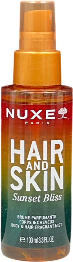 Nuxe Hair & Skin Sunset Bliss Body And Hair Fragrant Mist 100ml