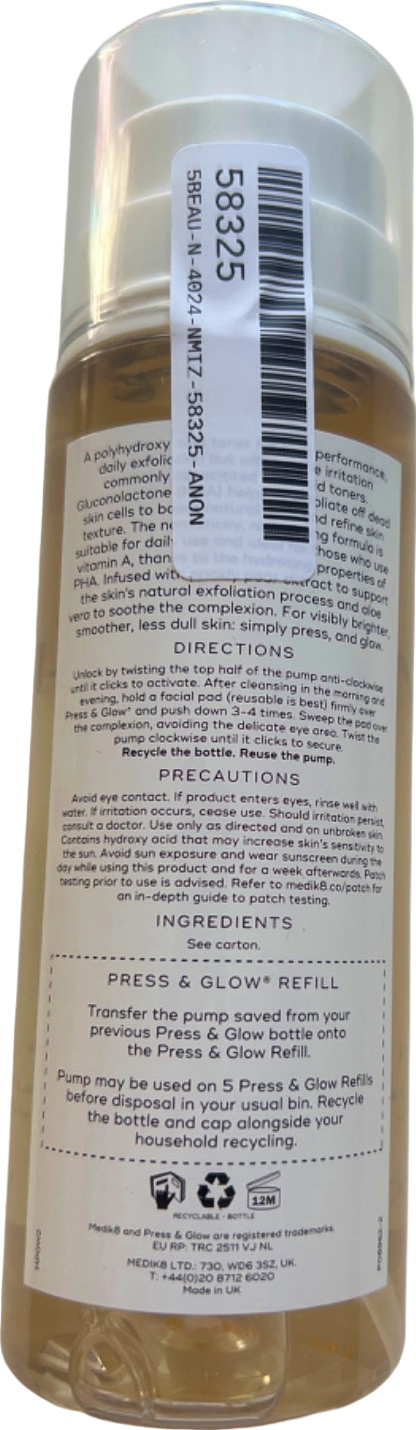 Medik8 Press & Glow Daily Exfoliating PHA Tonic 200ml