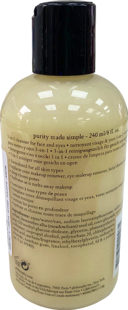 Philosophy Purity Made Simple 3-in-1 Cleanser 240 ml