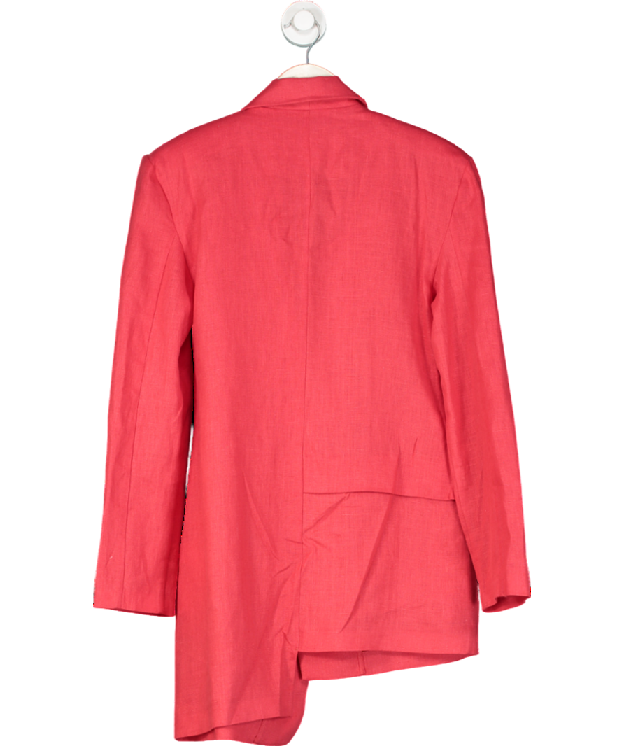 Feel the Lotus Red Rouje Blazer Dress UK 10
