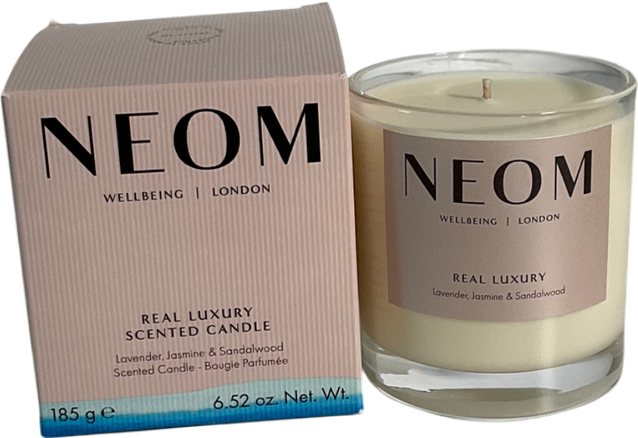 NEOM White Wellbeing Real Luxury De-stress Travel Scented Candle One Size
