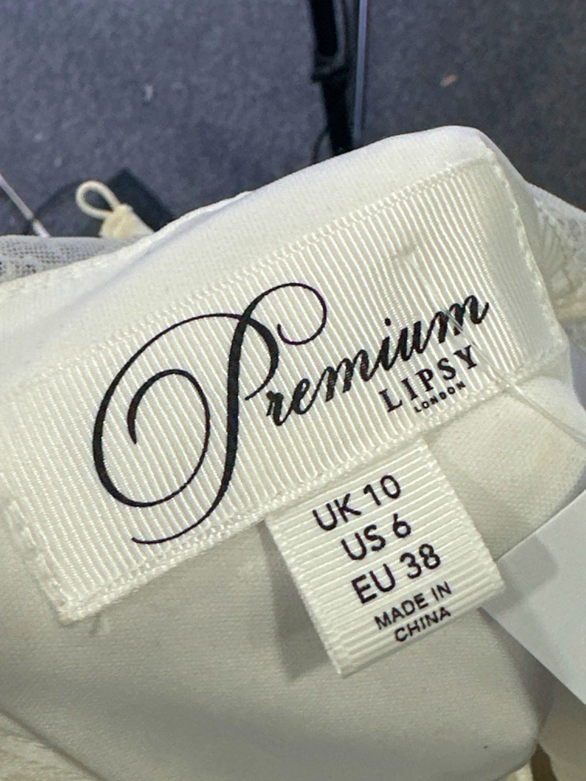 Lipsy White Feather Trim Jumpsuit UK 10