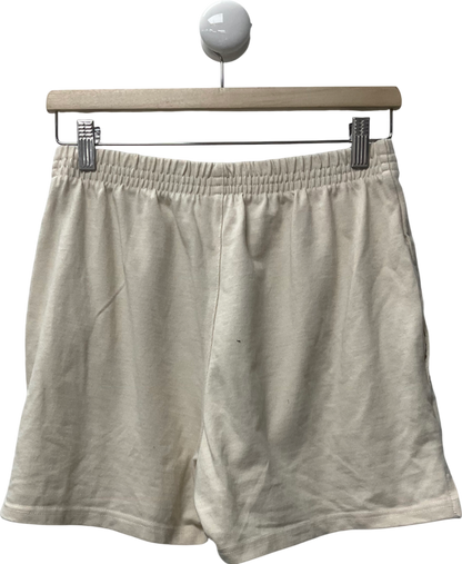 John galt Beige Off White Rosa Sweat Shorts UK S