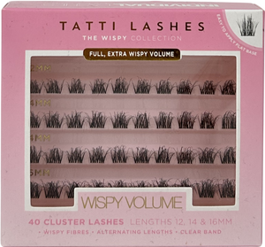 Tatti Lashes Wispy Cluster Lashes Wispy Volume 40 cluster lashes