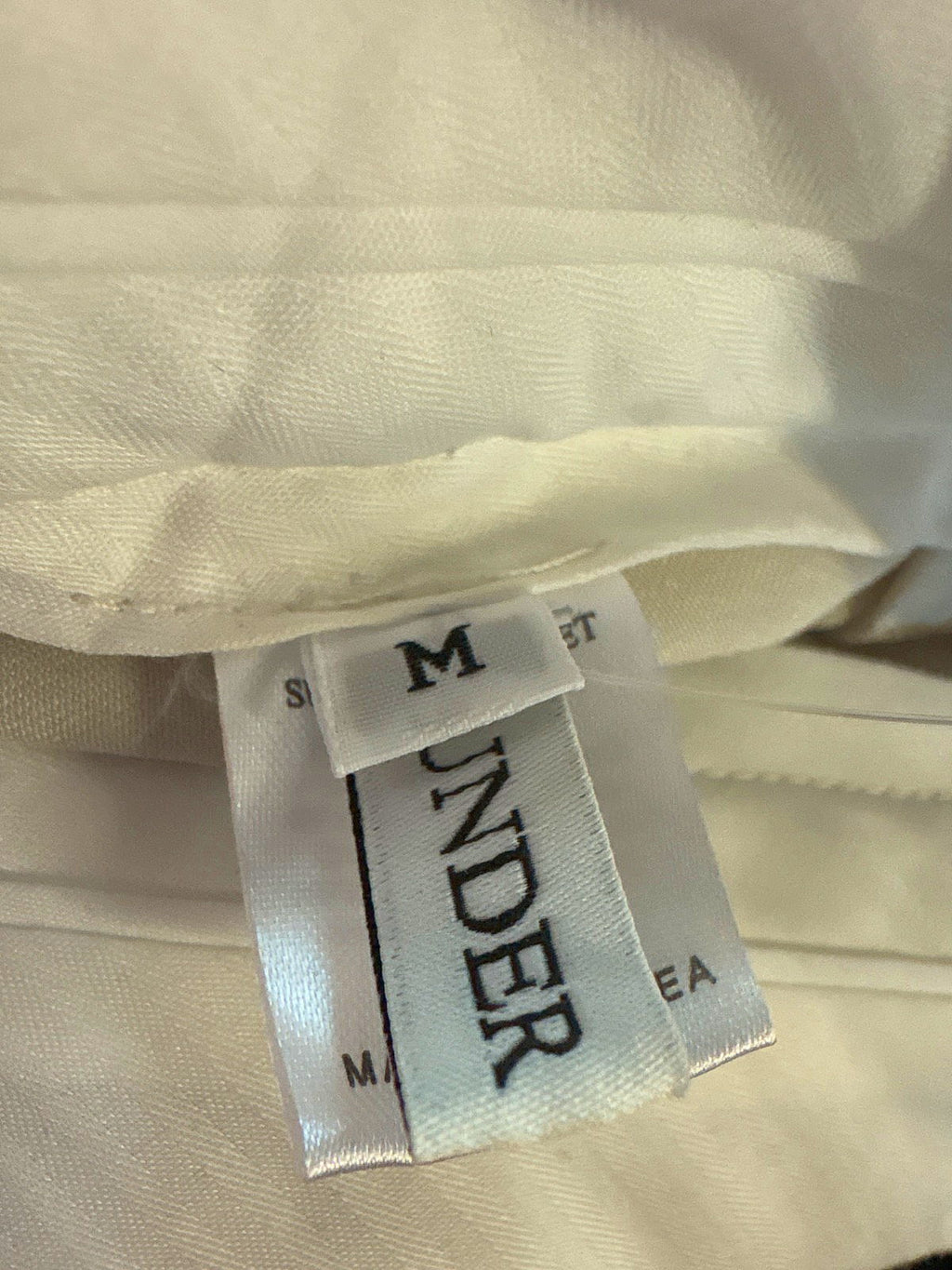 Sunder Market Cream Wide Leg Trousers UK M