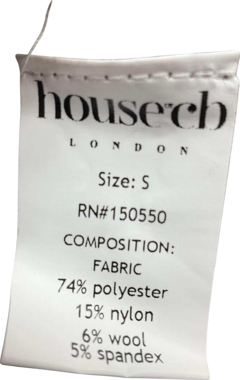 House of CB Brown Andie Marl Stretch Cropped Knit Flare Sleeve Cardigan UK S