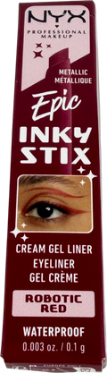 NYX Epic Inky Stix Waterproof Cream Gel Eyeliner Robotic Red 1g