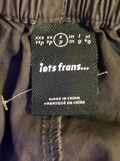 Iets Frans Black Casual Trousers Size M