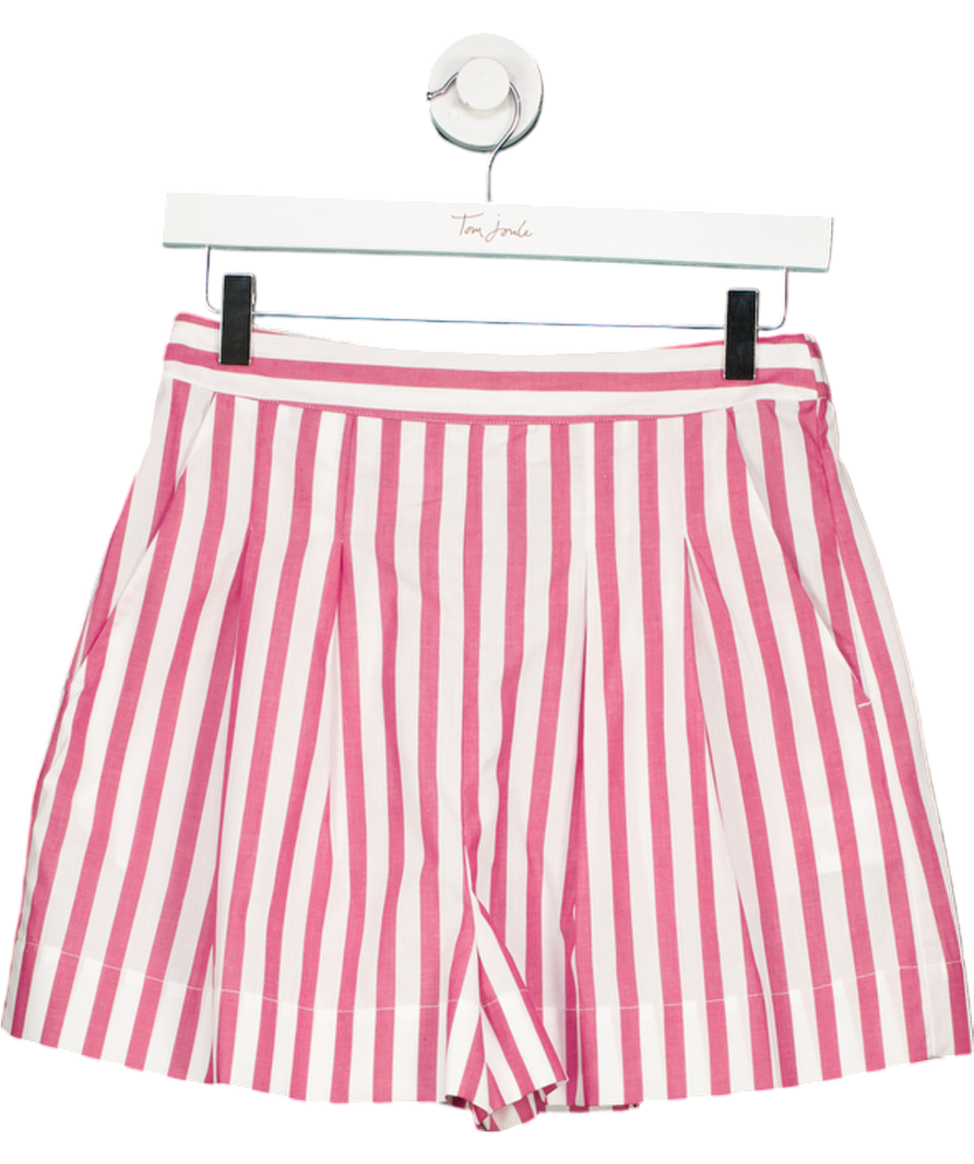 Sezane Pink Nicolo Shorts 100% Cotton UK 8