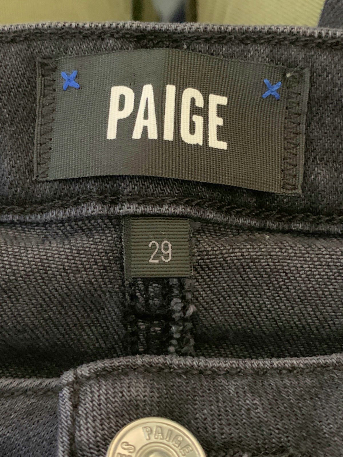 Paige Black Lotus Gemma Jeans UK W29