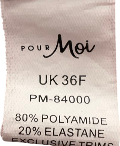 Pour Moi Pink Fleur Non Padded Balconette Set UK 36F