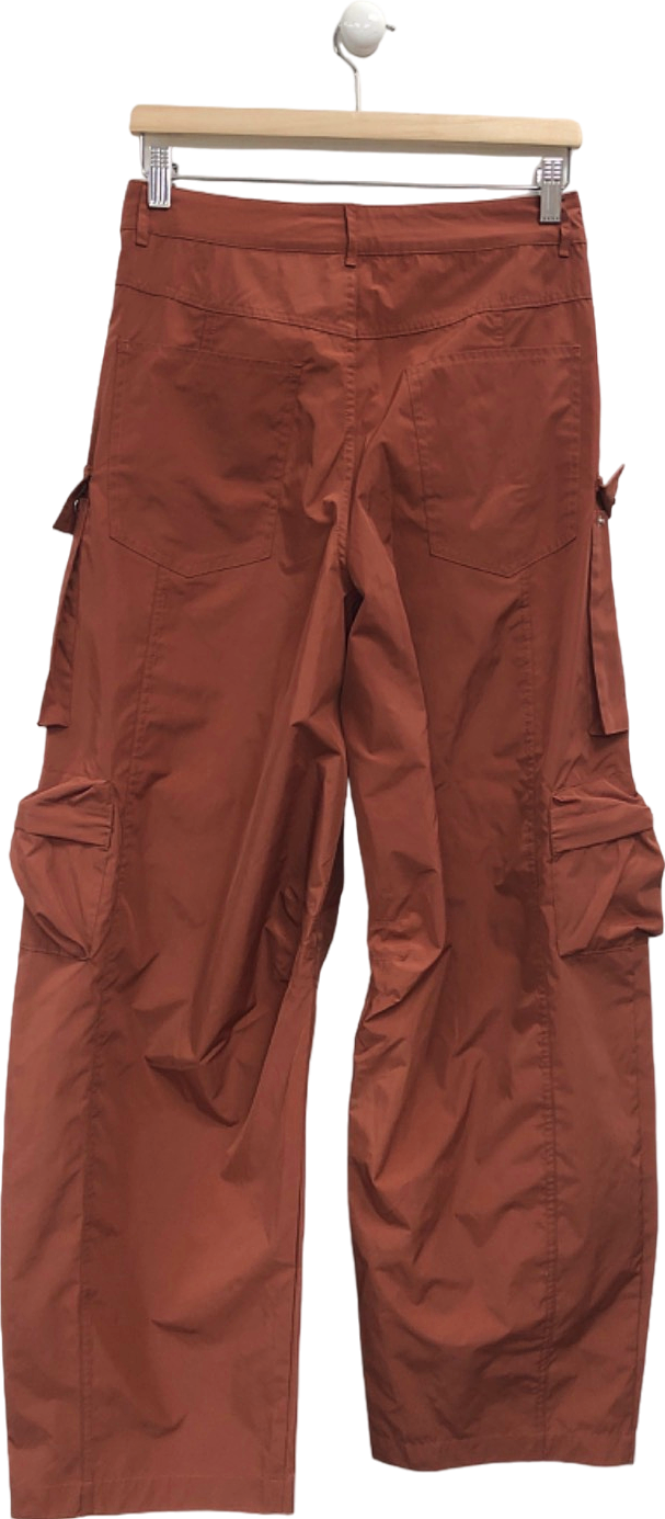 Leem Rust Cargo Trousers UK S