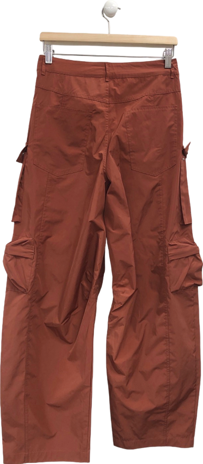 Leem Rust Cargo Trousers UK S