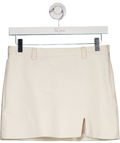 Stradivarius Cream Mini Skirt UK 8