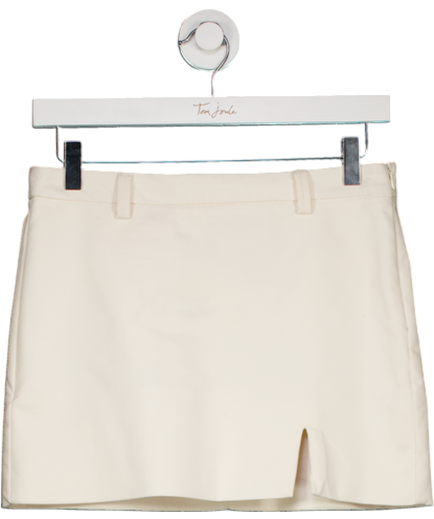 Stradivarius Cream Mini Skirt UK 8